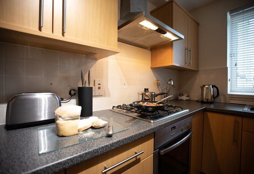 آپارتمان 1 خوابه, The Spires Serviced Apartments Aberdeen