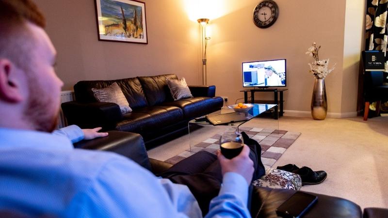 침실 2개 디럭스 아파트, The Spires Serviced Apartments Aberdeen