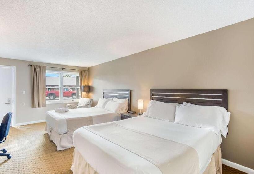 غرفه قياسيه سريرين مزدوجين, Rodeway Inn