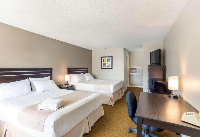 غرفه قياسيه سريرين مزدوجين, Rodeway Inn