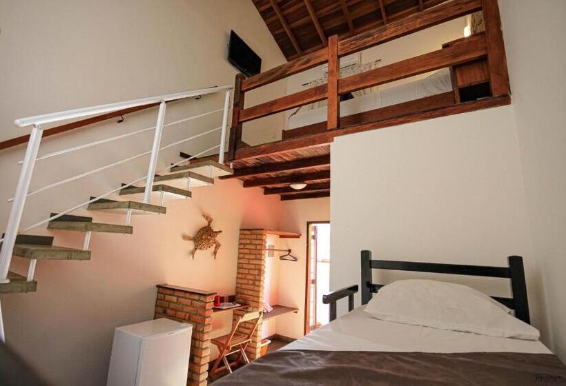 バルコニー付スタンダード４ベッドルーム, Caminho Das Praias Guesthouse