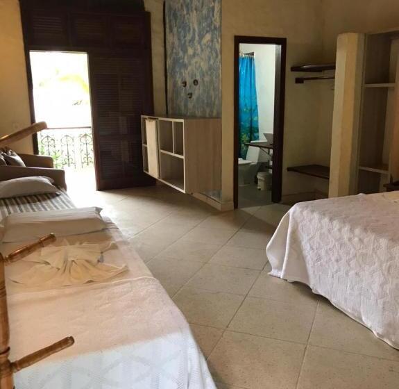 Четырехместный Номер Стандарт, Pousada Baobá