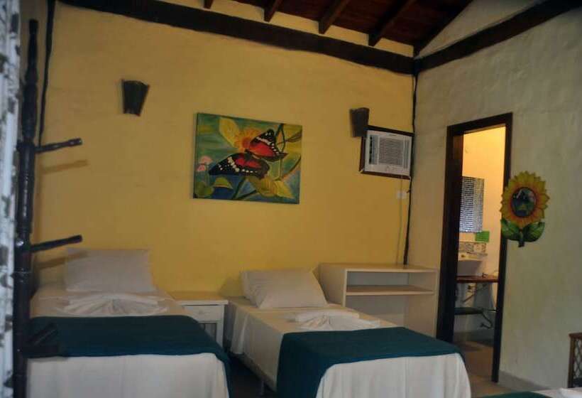 Четырехместный Номер Стандарт, Pousada Baobá