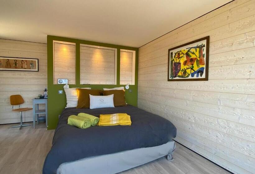 غرفة ديلوكس مطلة على البحيرة, Les O D Annecy