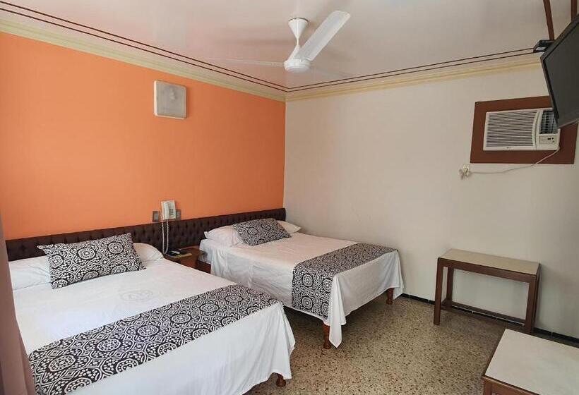 스탠다드 룸 더블 침대 2개, Atlantico A 150 Mts De Playa Martí