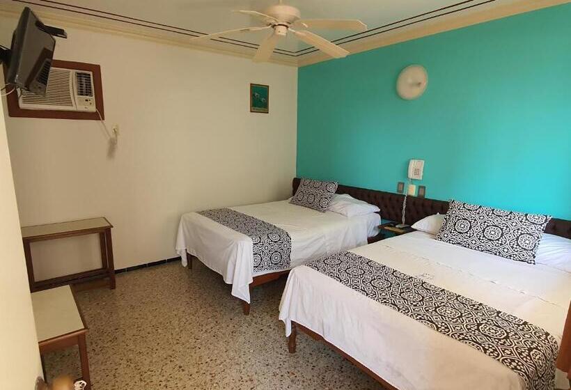 스탠다드 룸 더블 침대 2개, Atlantico A 150 Mts De Playa Martí