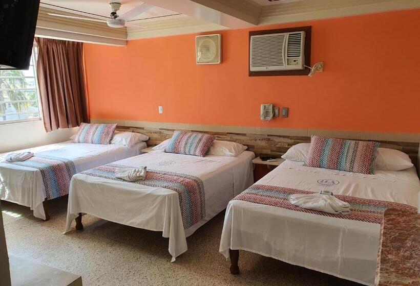 컴포트 트리플 룸, Atlantico A 150 Mts De Playa Martí