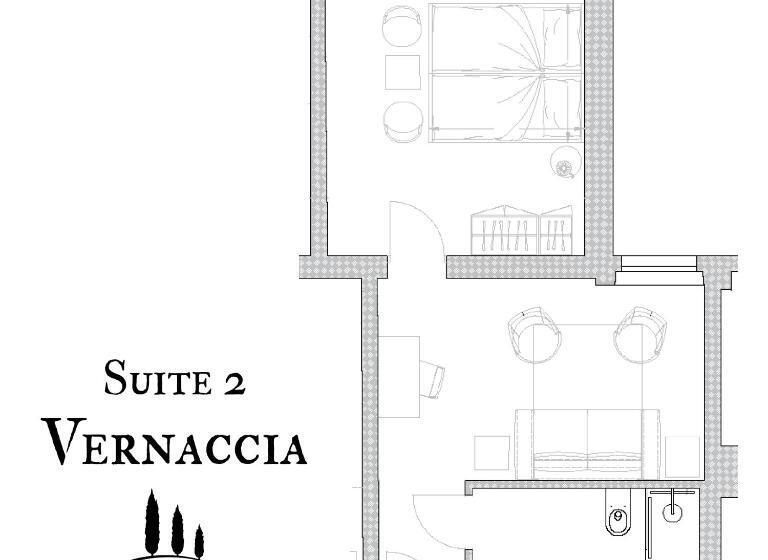 חדר סטודיו סטנדרד, Poggio Paradiso Resort & Spa