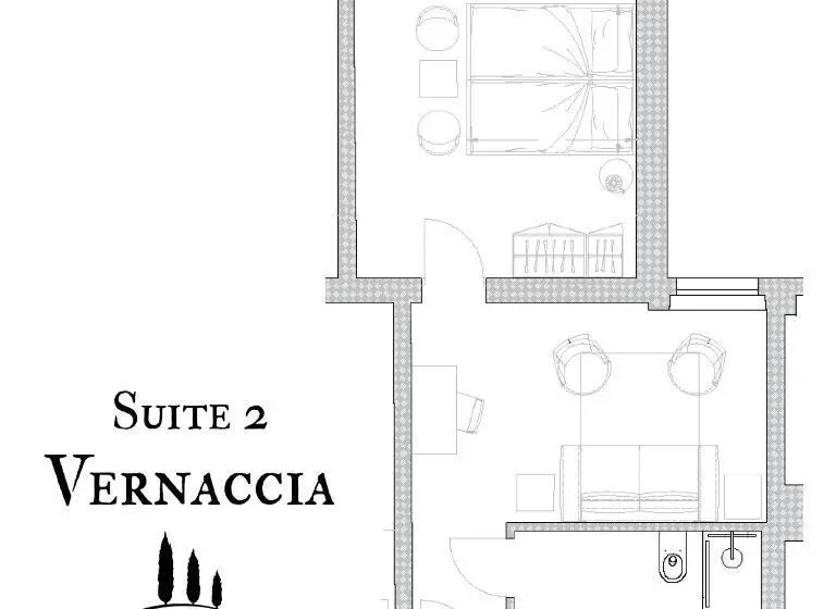 スタンダードスタジオ, Poggio Paradiso Resort & Spa