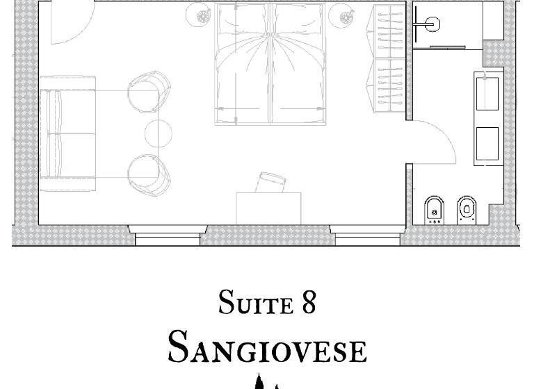 סטודיו סטנדרט, מיטה זוגית, Poggio Paradiso Resort & Spa