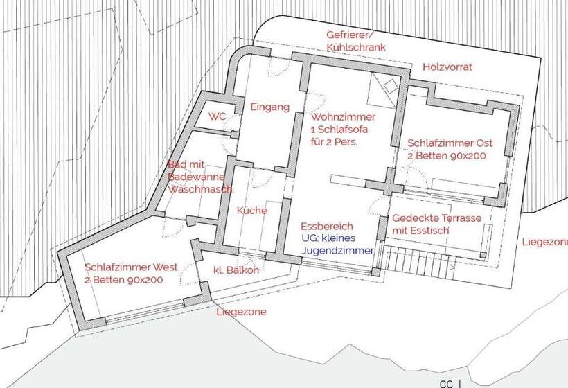 Casa 1 Dormitori, Casa Moscia