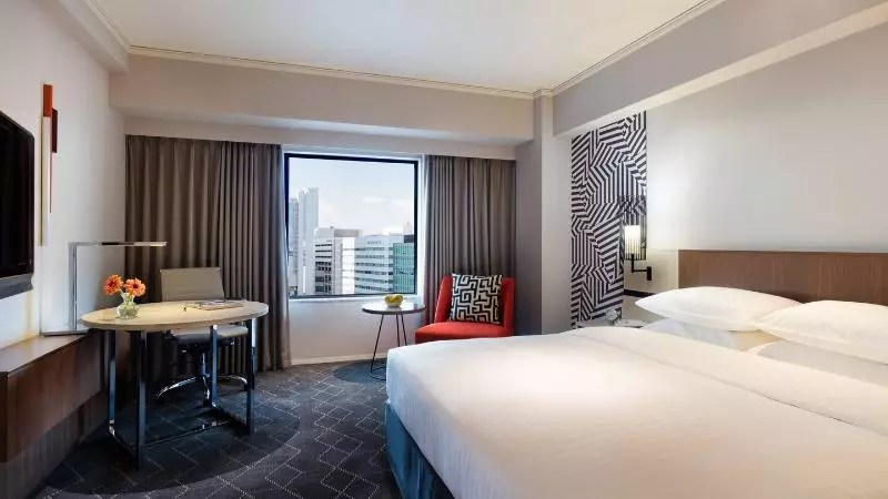 キングサイズベッドのスタンダードルーム, Days Inn & Suites By Wyndham Houston North/aldine