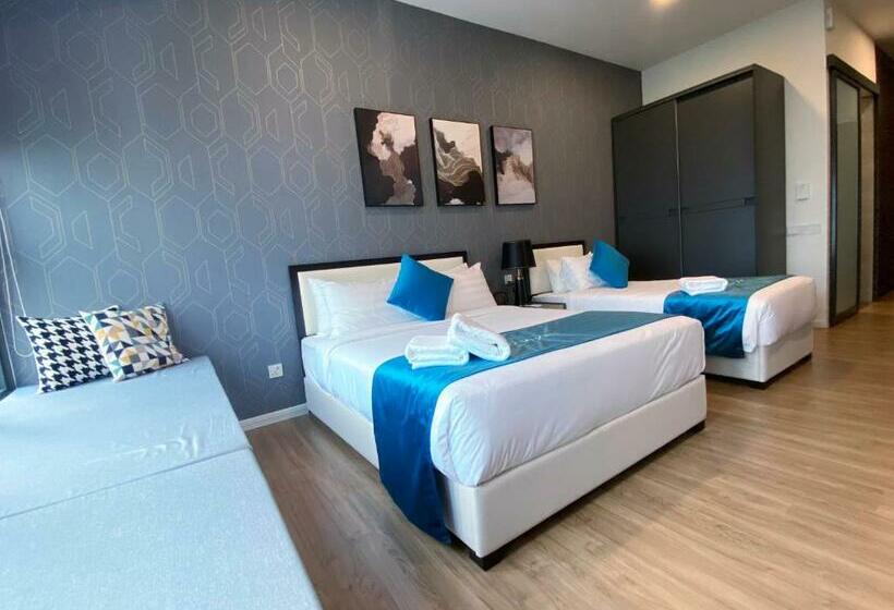 اتاق راحتی سه تخته, Ceylonz Seasonal Suites