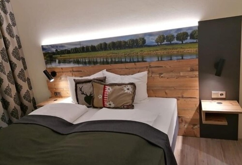 标准间带阳台, Grohnder Fährhaus