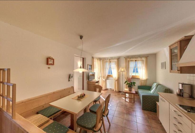 דירה בת חדר שינה 1 עם מרפסת, Naturresidenz Theistadl