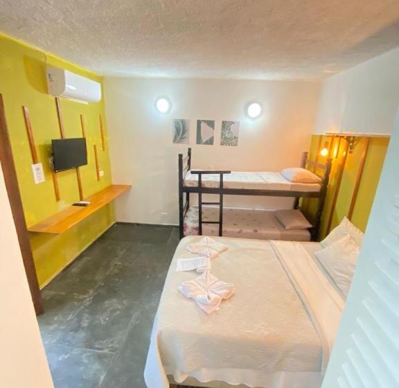 Четырехместный Номер Стандарт, Pousada Américas