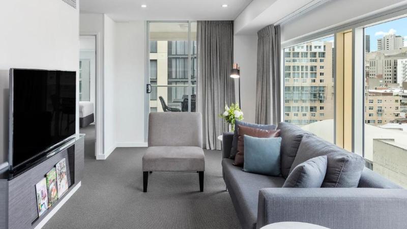 شقة ديلوكس غرفتين نوم, Oaks Adelaide Embassy Suites