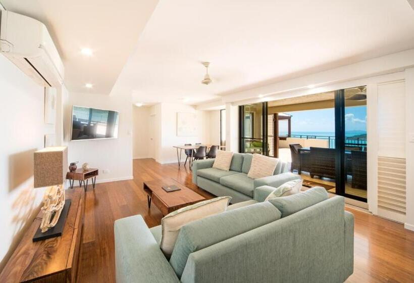 带海景及1个卧室的复式公寓, Pinnacles, Airlie Beach