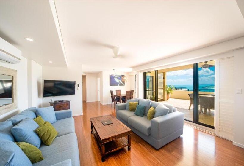 带海景及2个卧室的复式公寓, Pinnacles, Airlie Beach