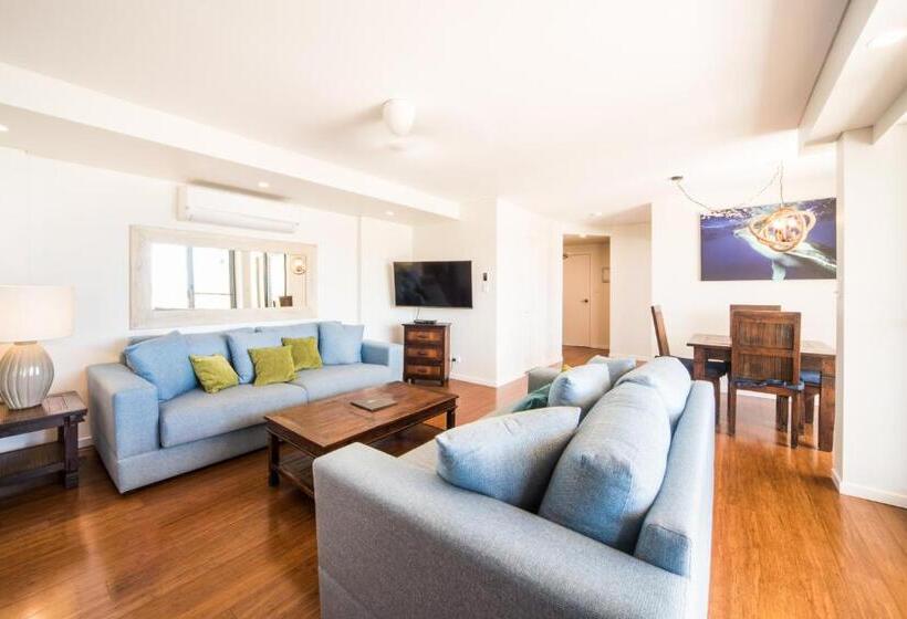 带海景及2个卧室的复式公寓, Pinnacles, Airlie Beach