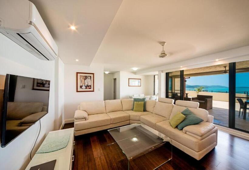 带海景及1个卧室的复式公寓, Pinnacles, Airlie Beach