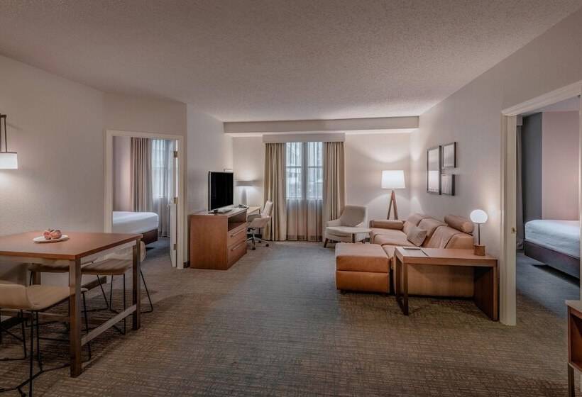 带2个卧室的套房, Residence Inn By Marriott Washington, Dc National Mall