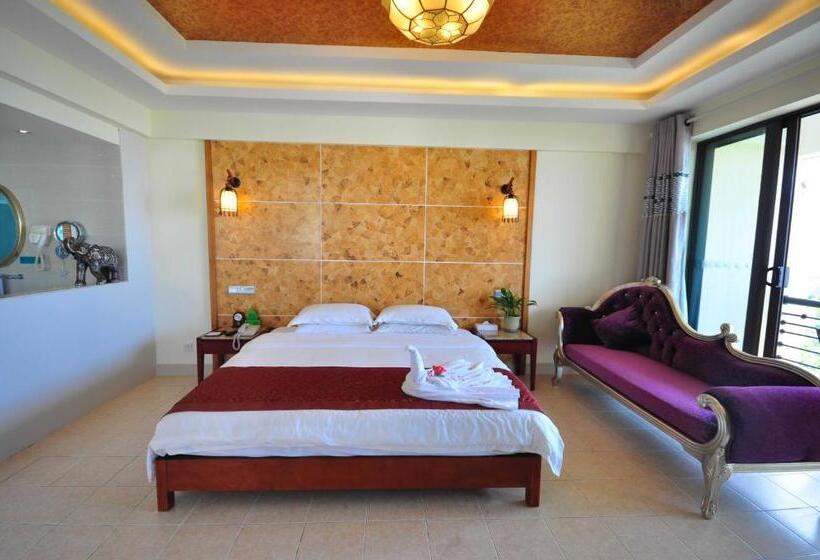 סוויטת דלוקס נוף לים, Palm Beach Resort & Spa