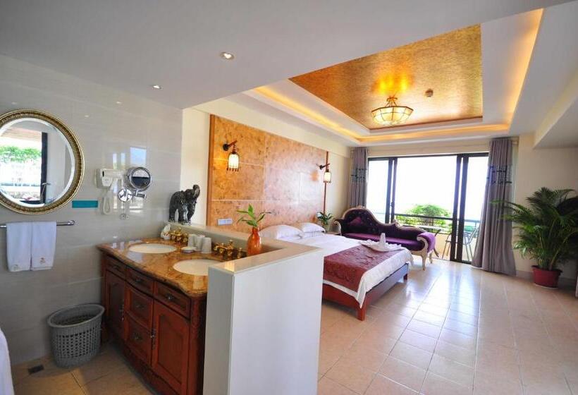 סוויטת דלוקס נוף לים, Palm Beach Resort & Spa