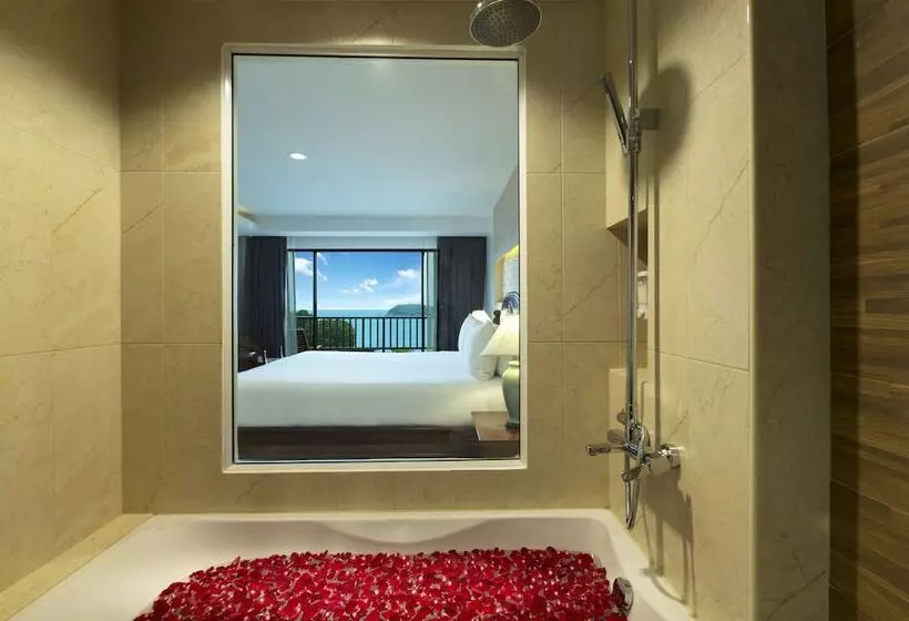 اتاق اجرایی با چشم‌انداز دریا, Chanalai Garden Resort, Kata Beach