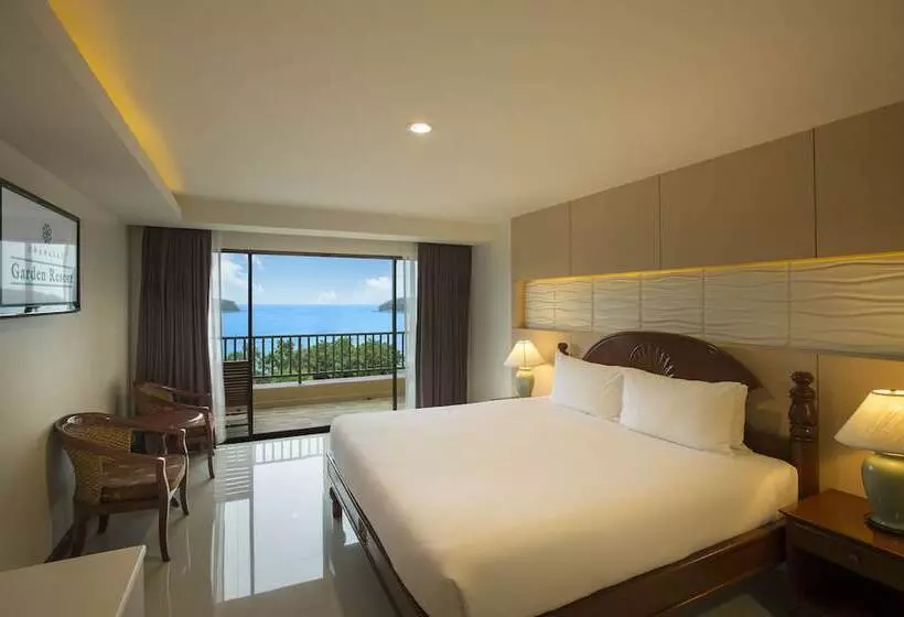 اتاق اجرایی با چشم‌انداز دریا, Chanalai Garden Resort, Kata Beach