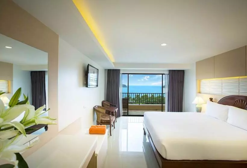اتاق اجرایی با چشم‌انداز دریا, Chanalai Garden Resort, Kata Beach