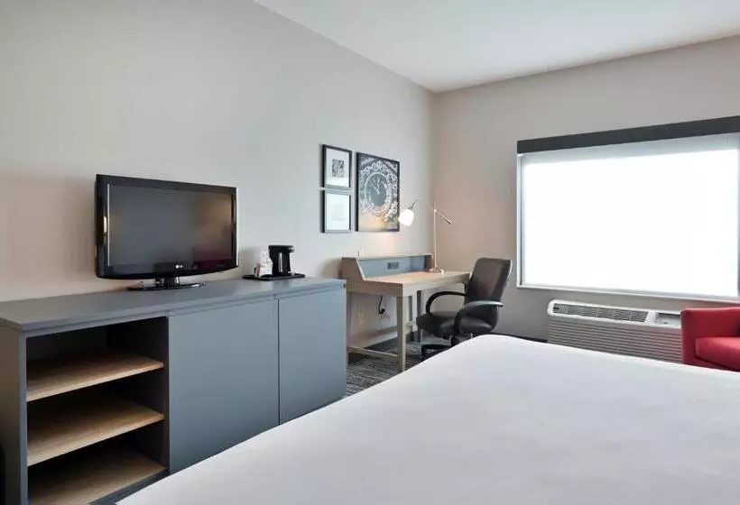 身障者適用キングサイズベッドルーム, Country Inn & Suites By Radisson, Bloomingtonnormal Airport, Il