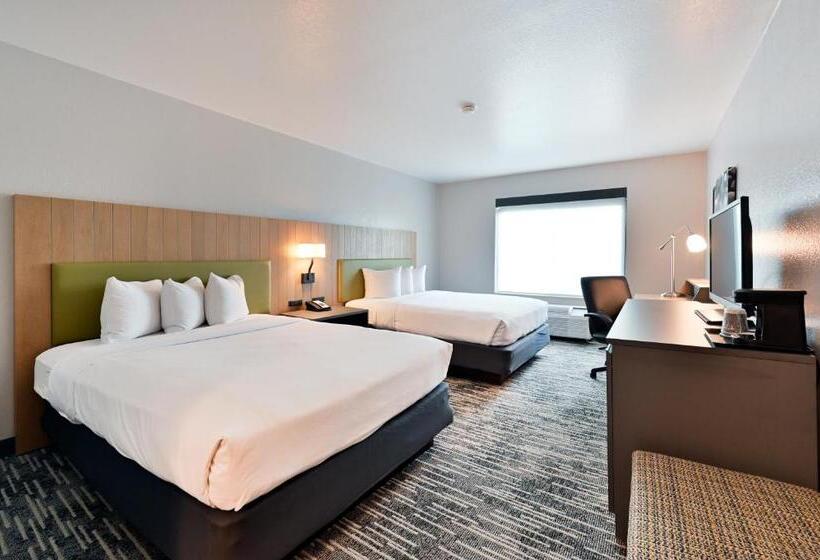 חדר סטנדרט מותאם לאדם עם מוגבלויות, Country Inn & Suites By Radisson, Bloomingtonnormal Airport, Il