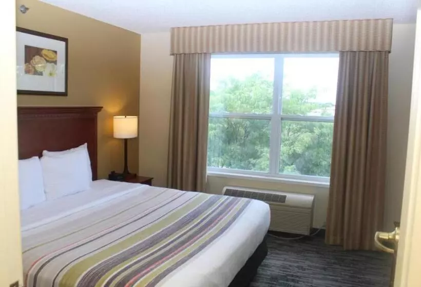 キングサイズベッドのスイートルーム, Country Inn & Suites By Radisson, Crystal Lake, Il