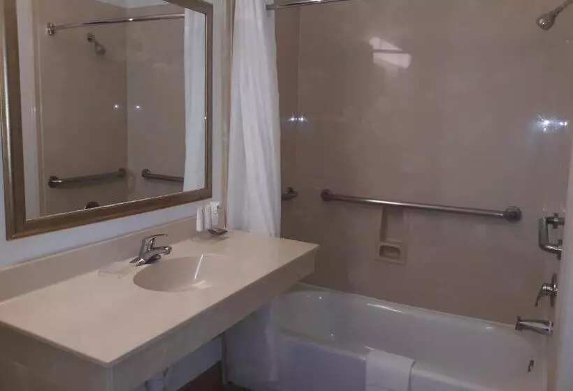 身障者適用キングサイズベッドルーム, Country Inn & Suites By Radisson, Round Rock, Tx