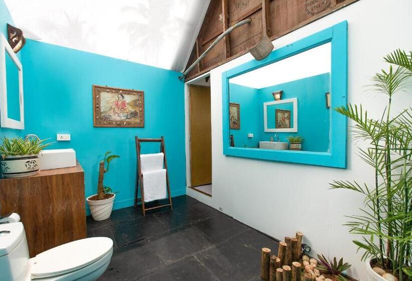 带大床的豪华间, Agonda Shell Beach Resort