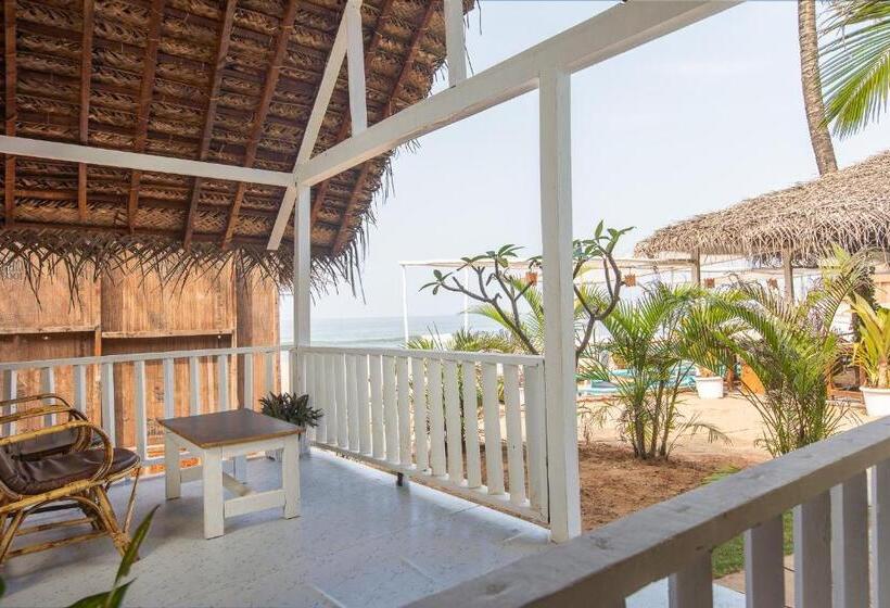 带海景的豪华间, Agonda Shell Beach Resort