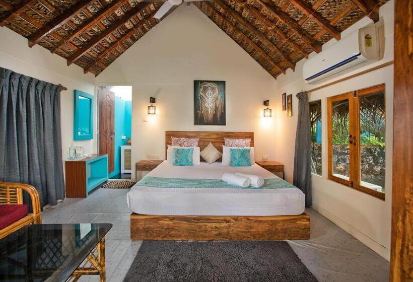 带海景的豪华间, Agonda Shell Beach Resort