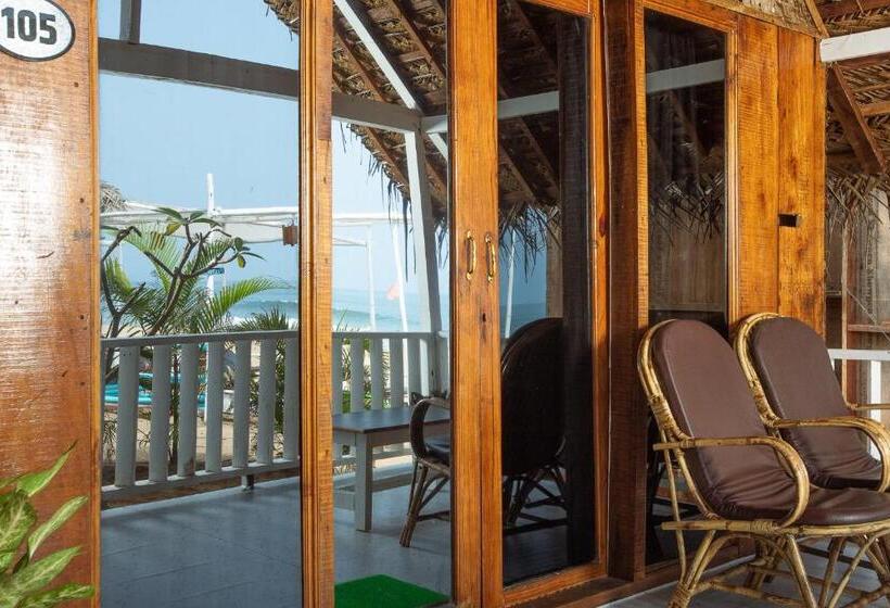 带海景的豪华间, Agonda Shell Beach Resort