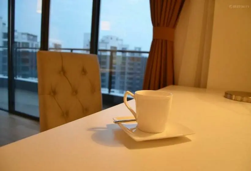 キングサイズベッドのデラックスルーム, Wyndham Garden Lingshui