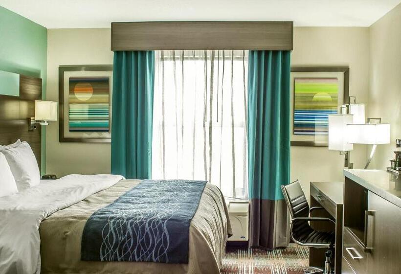 キングサイズベッドのスタンダードルーム, Comfort Inn Dunn Near I95