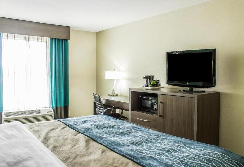 キングサイズベッドのスタンダードルーム, Comfort Inn Dunn Near I95