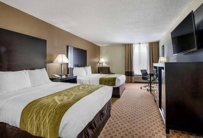 Standaardkamer met 2 Tweepersoonsbedden, Comfort Inn East