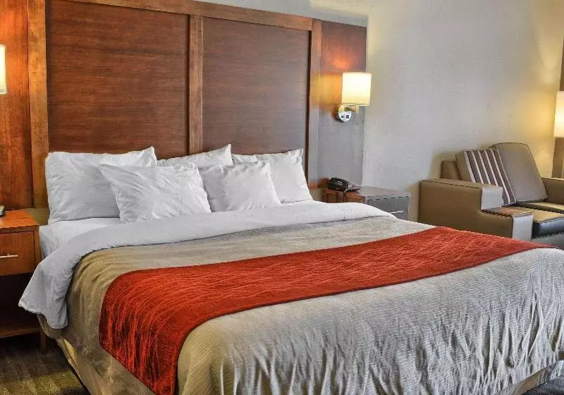 キングサイズベッドのスイートルーム, Comfort Inn Ruther Glen Near Kings Dominion