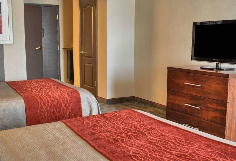 带2个双人床的标准工作室, Comfort Inn Ruther Glen Near Kings Dominion