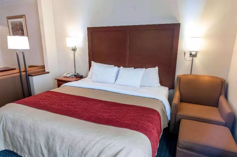 キングサイズベッドのスタンダードルーム, Comfort Inn & Suites Near Pocono Mountains