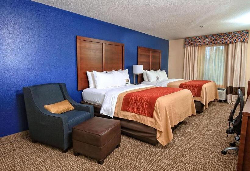 غرفه قياسيه سريرين مزدوجين, Comfort Inn & Suites Statesboro  University Area