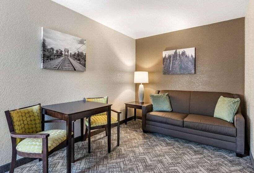 带大床的套房, Comfort Inn & Suites Tualatin Lake Oswego South