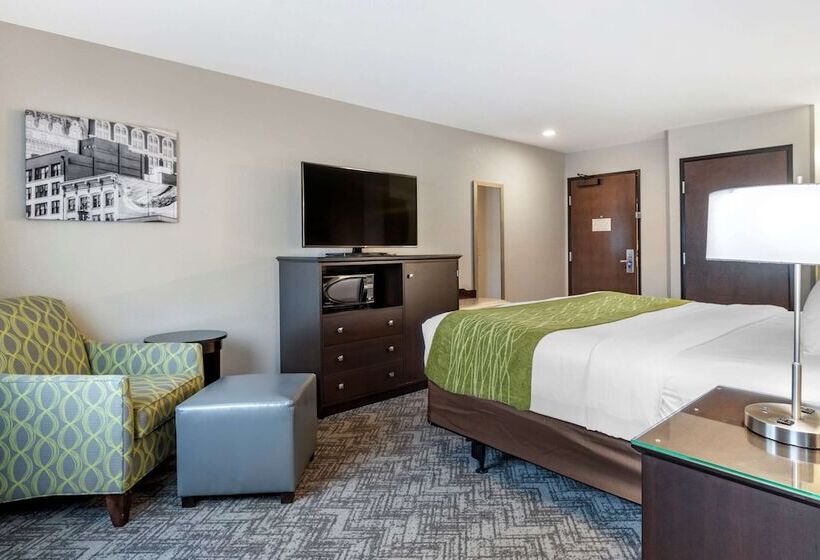 带大床的套房, Comfort Inn & Suites Tualatin Lake Oswego South