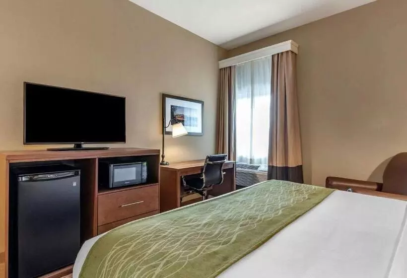 キングサイズベッドのスタンダードルーム, Comfort Inn Warrensburg Station
